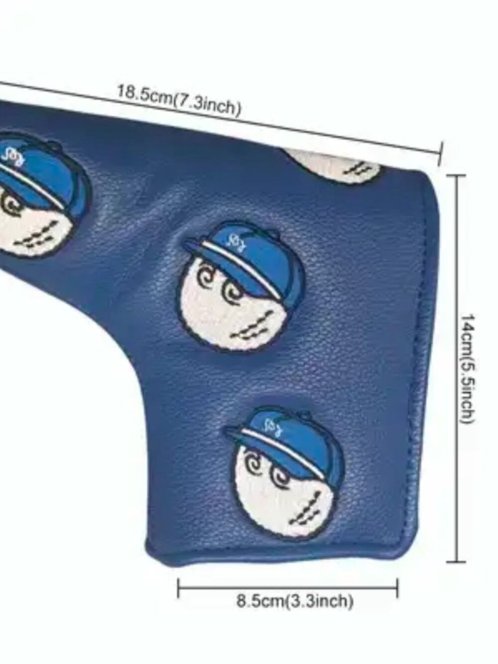 Malbon Golf Putter Headcover Golf Club Protective Sleeve